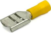EL4071A 12-10 GA VINYL INSULATED FEMALE QUICK-CONNECT TERMINALS .380 TAB YELLOW