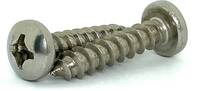 S125125PT #8 X 1-1/4 STAINLESS STEEL PAN HEAD PHILLIPS SELF-TAPPING SCREW