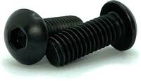 S380C275BHB 3/8-16 X 2-3/4 BLACK ICE BUTTON HEAD SOCKET CAP SCREW 18-8 STAINLESS