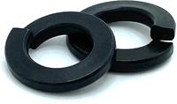 S310LWB 5/16 BLACK ICE SPLIT LOCK WASHER 18-8 STAINLESS