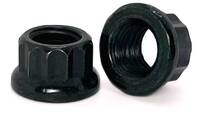 M8-1.25 10AF 12-POINT FLANGE NUT ALLOY BLACK ZINC